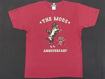 Amazon.co.jp: THE MODS/ザ モッズ/Tシャツ(バーガンディ)M/40TH